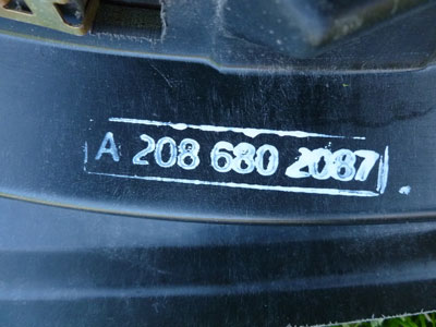 Mercedes Dash Panel Dashboard A2086802087 W208 CLK320 CLK430 CLK55 AMG5